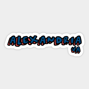 Alexandria Sticker